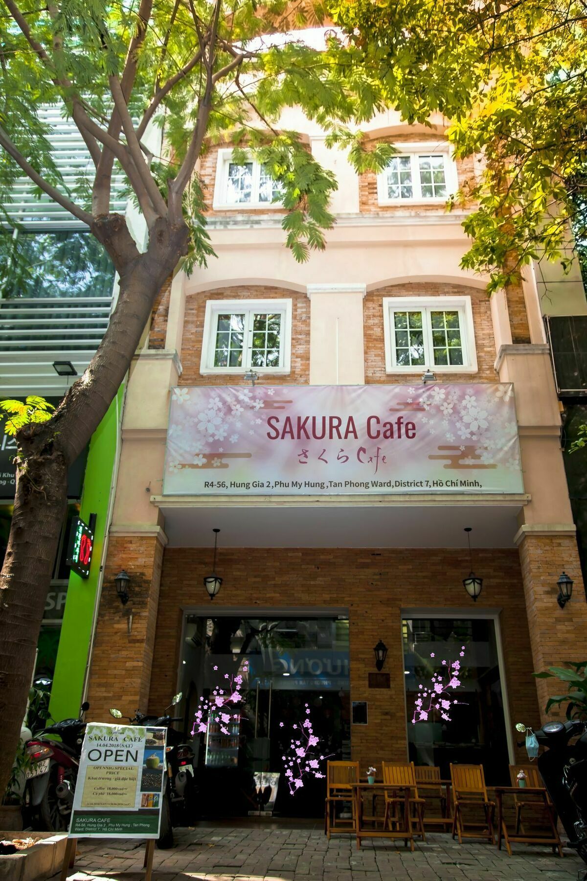 Appartement Sakura Cafe à Hô Chi Minh-Ville Extérieur photo